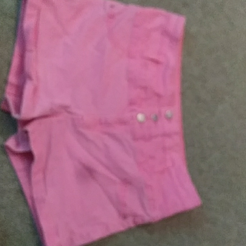 Pink shorts